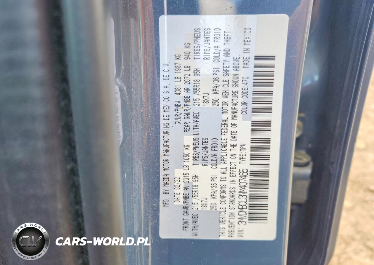 2022 Mazda Cx-30 Preferred VIN:3MVDMBCL3NM407465 - 12