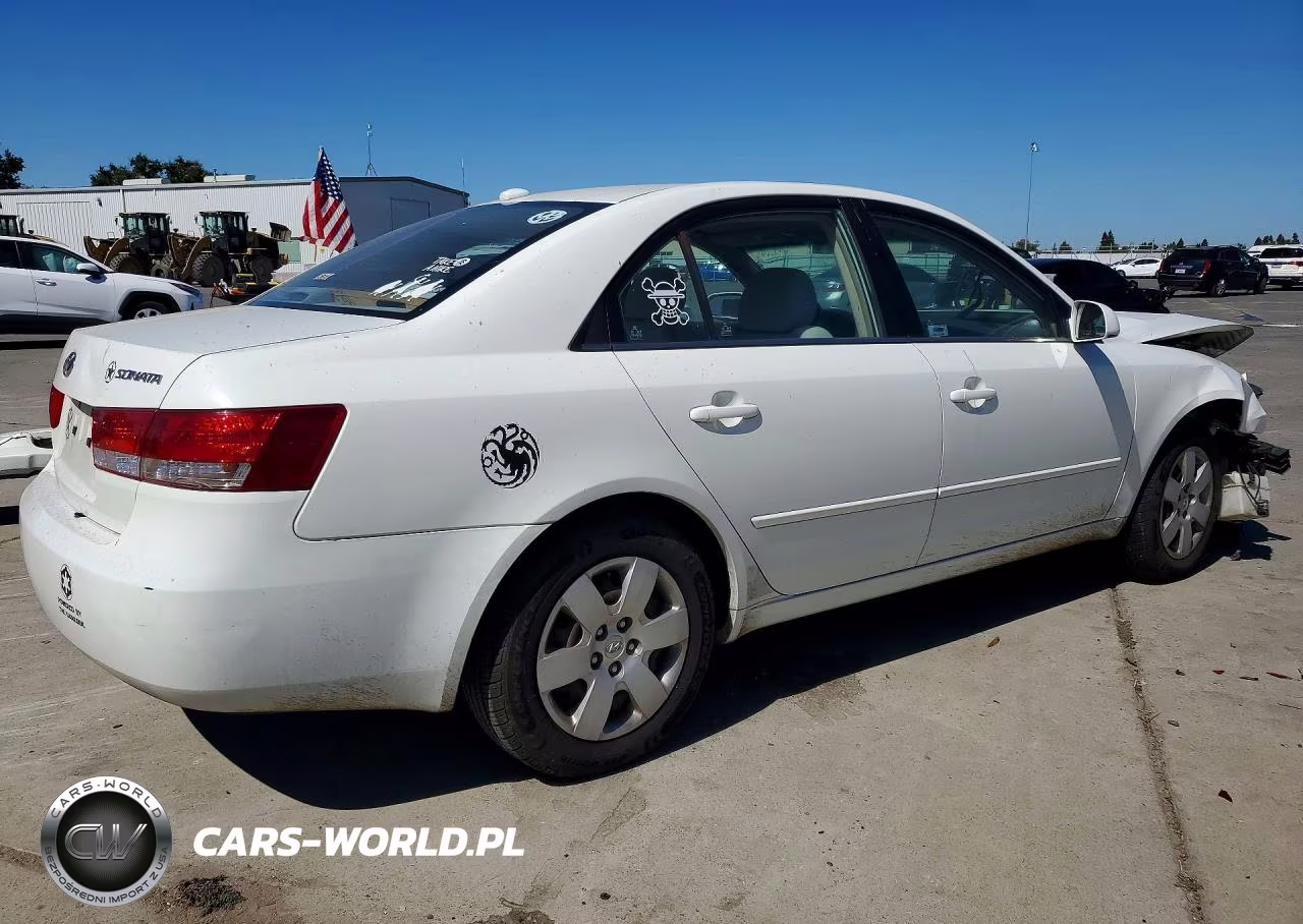 2008 Hyundai Sonata Gls VIN:5NPET46C58H357839 - 3