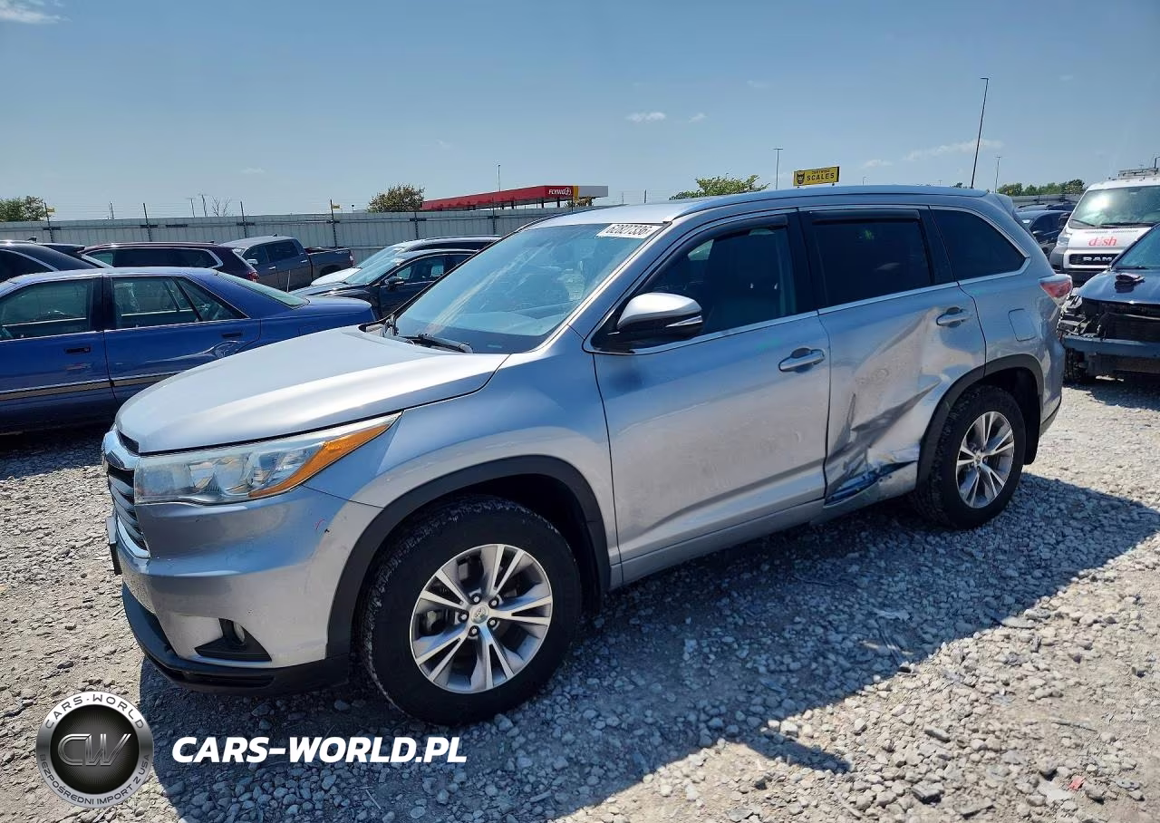 2015 Toyota Highlander Xle – zdjęcie 1 z 14