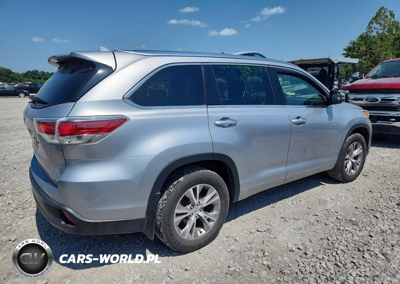 2015 Toyota Highlander Xle VIN:5TDJKRFH8FS127956 - 3