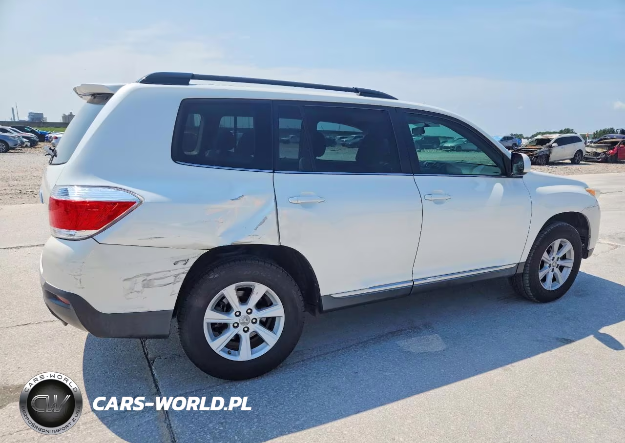 2012 Toyota Highlander Base VIN:5TDZA3EH1CS030887 - 3