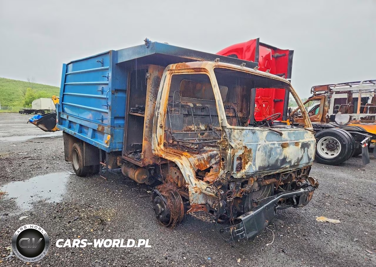 1996 Mitsubishi Fuso Fh211 Dump Truck VIN:JW6CCE1G9TL002278 - 4