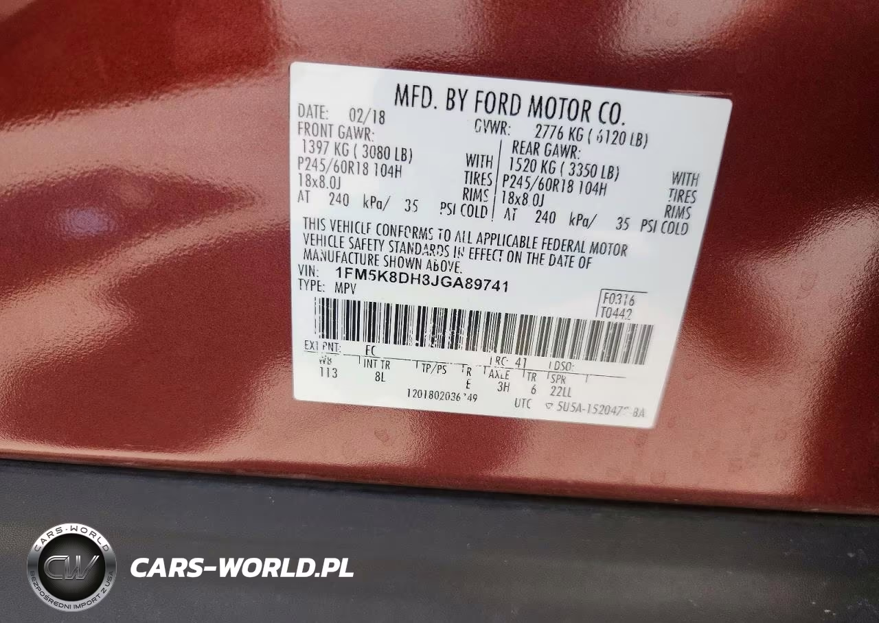 2018 Ford Explorer Xlt VIN:1FM5K8DH8JGA89741 - 13