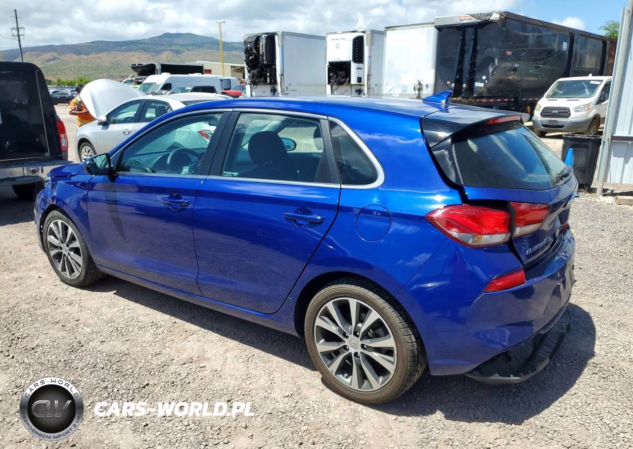 2019 Hyundai Elantra Gt Base VIN:KMHH35LE3KU095157 - 2
