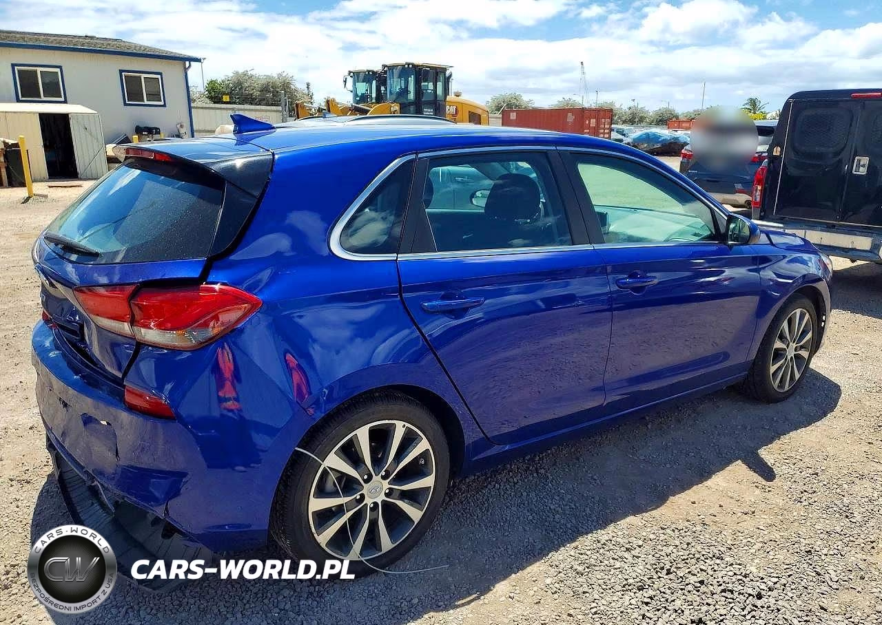 2019 Hyundai Elantra Gt Base VIN:KMHH35LE3KU095157 - 3