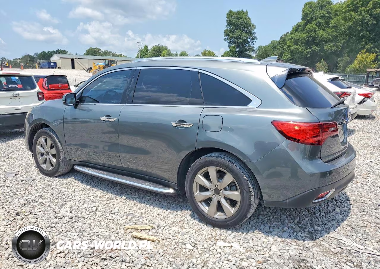 2014 Acura Mdx Advance VIN:5FRYD3H8XEB011016 - 2