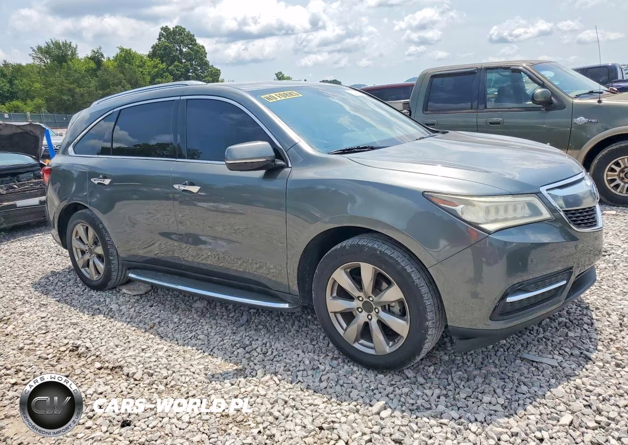 2014 Acura Mdx Advance VIN:5FRYD3H8XEB011016 - 4