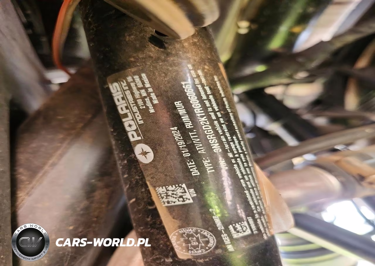 2024 Polaris Rzr Utility Vehicle VIN:3NSRGD2K1RG060661 - 10
