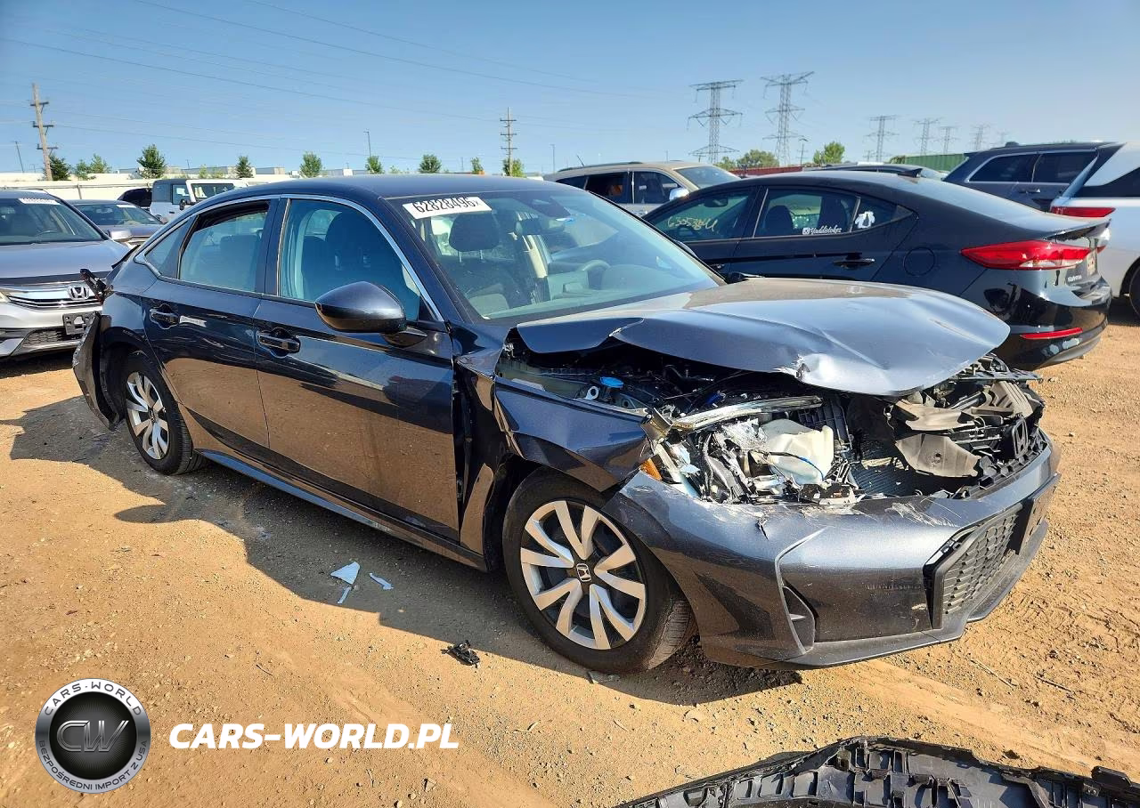2025 Honda Civic Lx VIN:2HGFE2F20SH562495 - 4