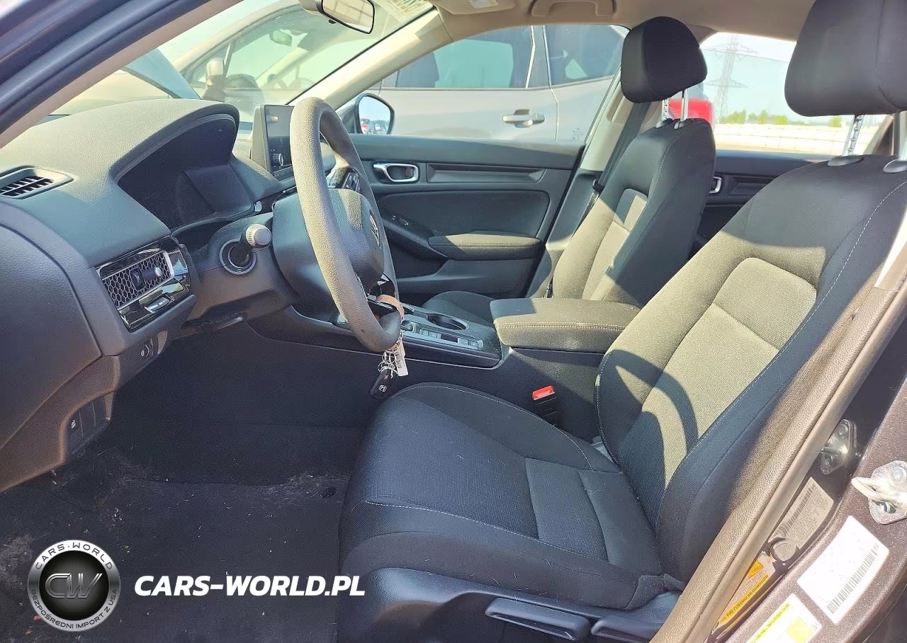 2025 Honda Civic Lx VIN:2HGFE2F20SH562495 - 7