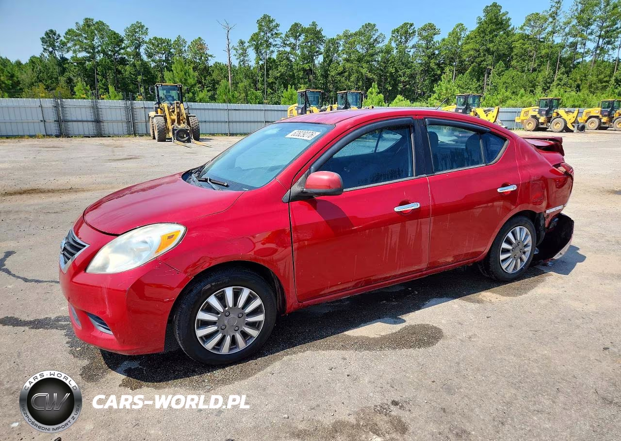 2014 Nissan Versa 1.6 S VIN:3N1CN7AP4EL822347 - 1