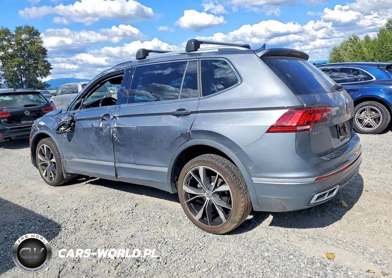 2024 Volkswagen Tiguan Sel R-Line Black VIN:3VV4B7AX7RM060014 - 2