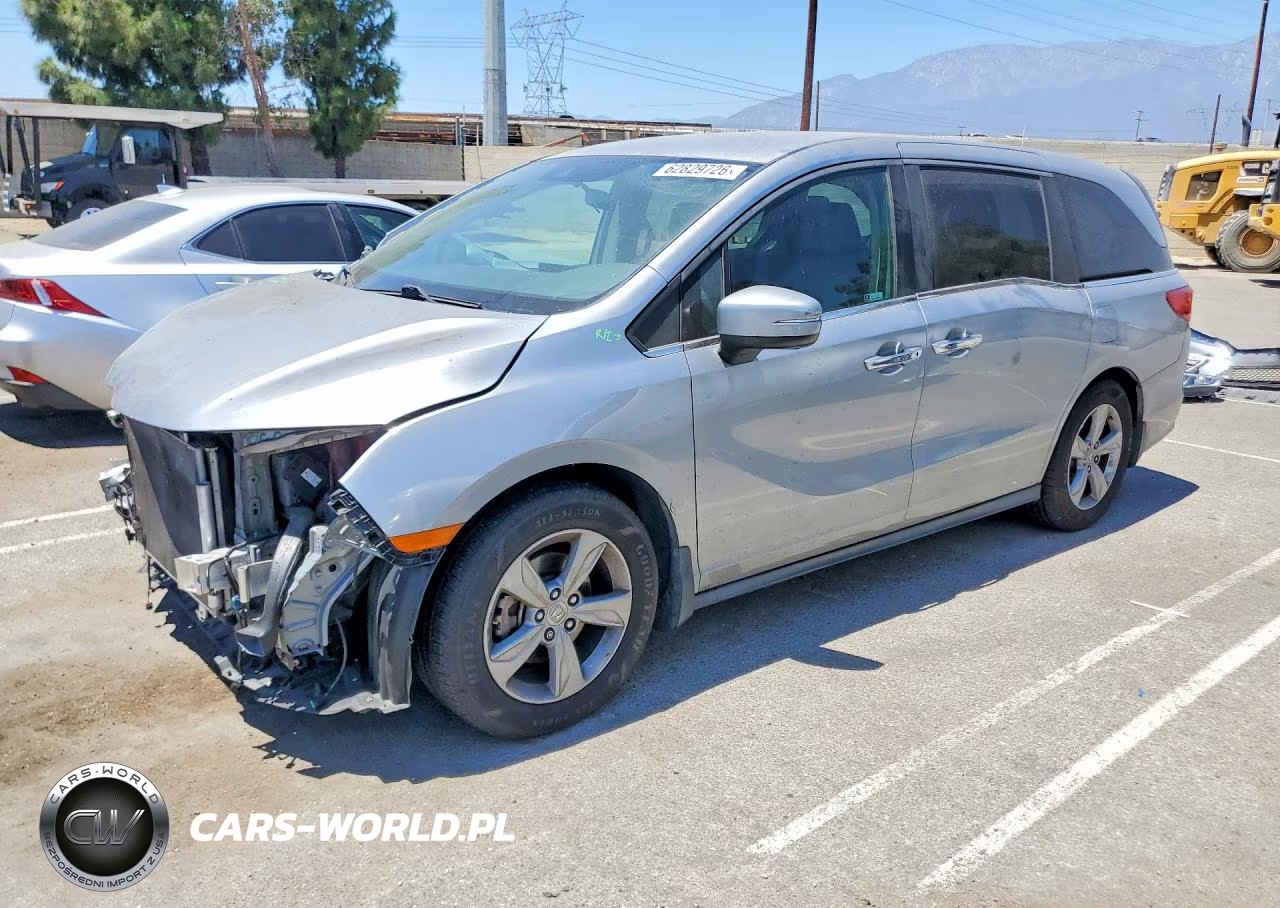 2019 Honda Odyssey Ex VIN:5FNRL6H58KB110736 - 1