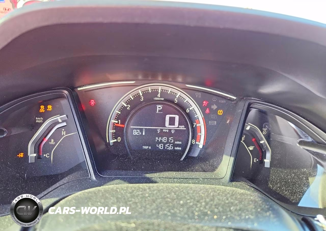 2017 Honda Civic Lx VIN:2HGFC4B07HH312153 - 9