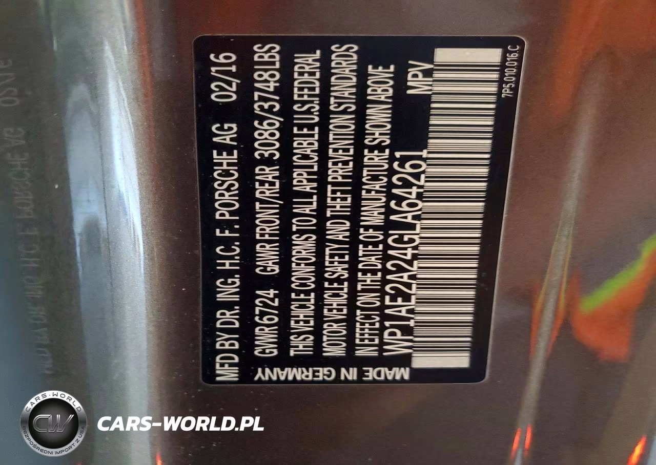 2016 Porsche Cayenne Se Hybrid VIN:WP1AE2A24GLA64261 - 13