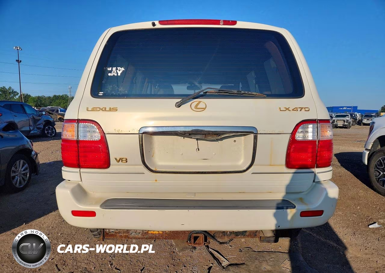 2002 Lexus Lx 470 VIN:JTJHT00WX23518906 - 6