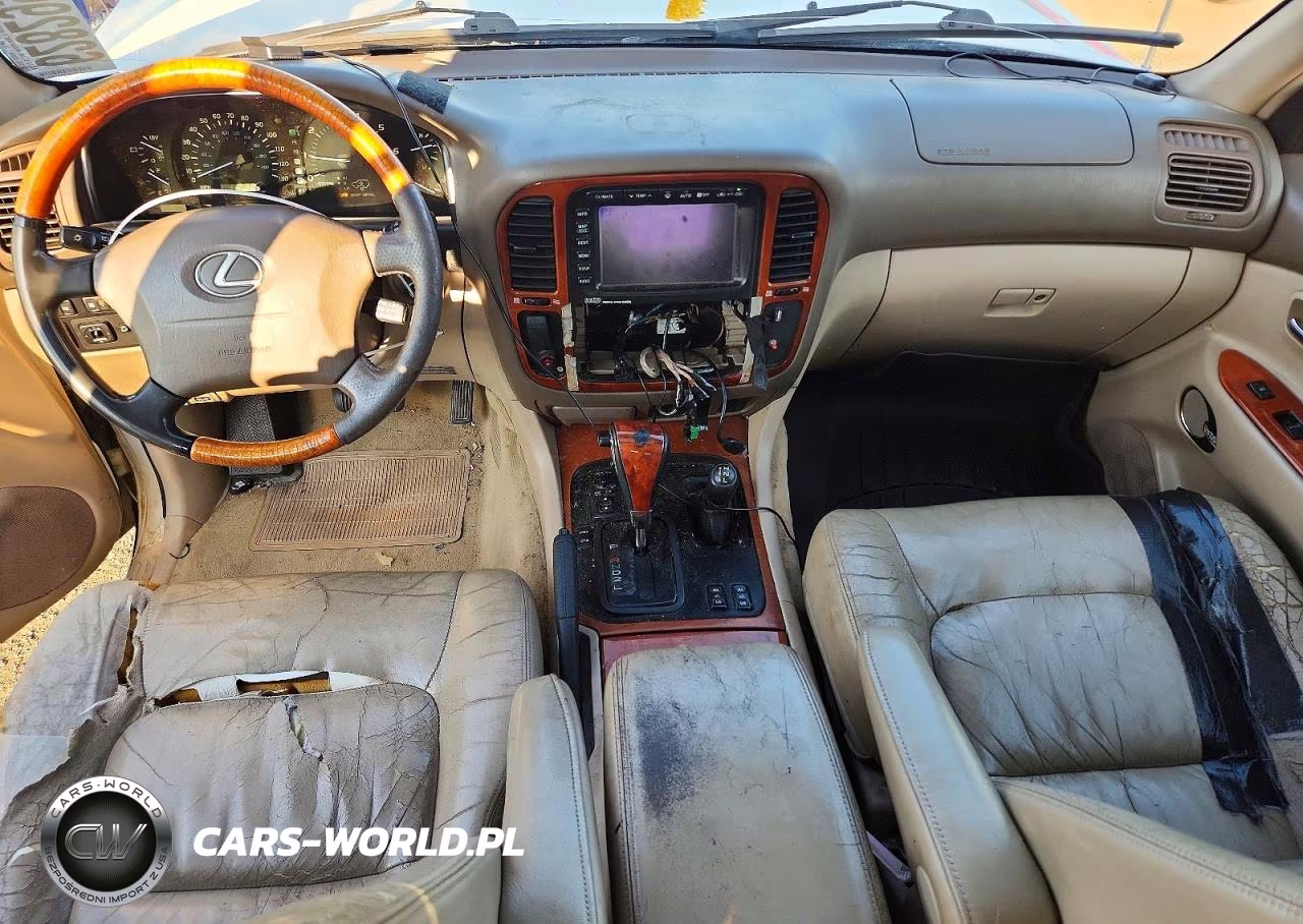2002 Lexus Lx 470 VIN:JTJHT00WX23518906 - 8