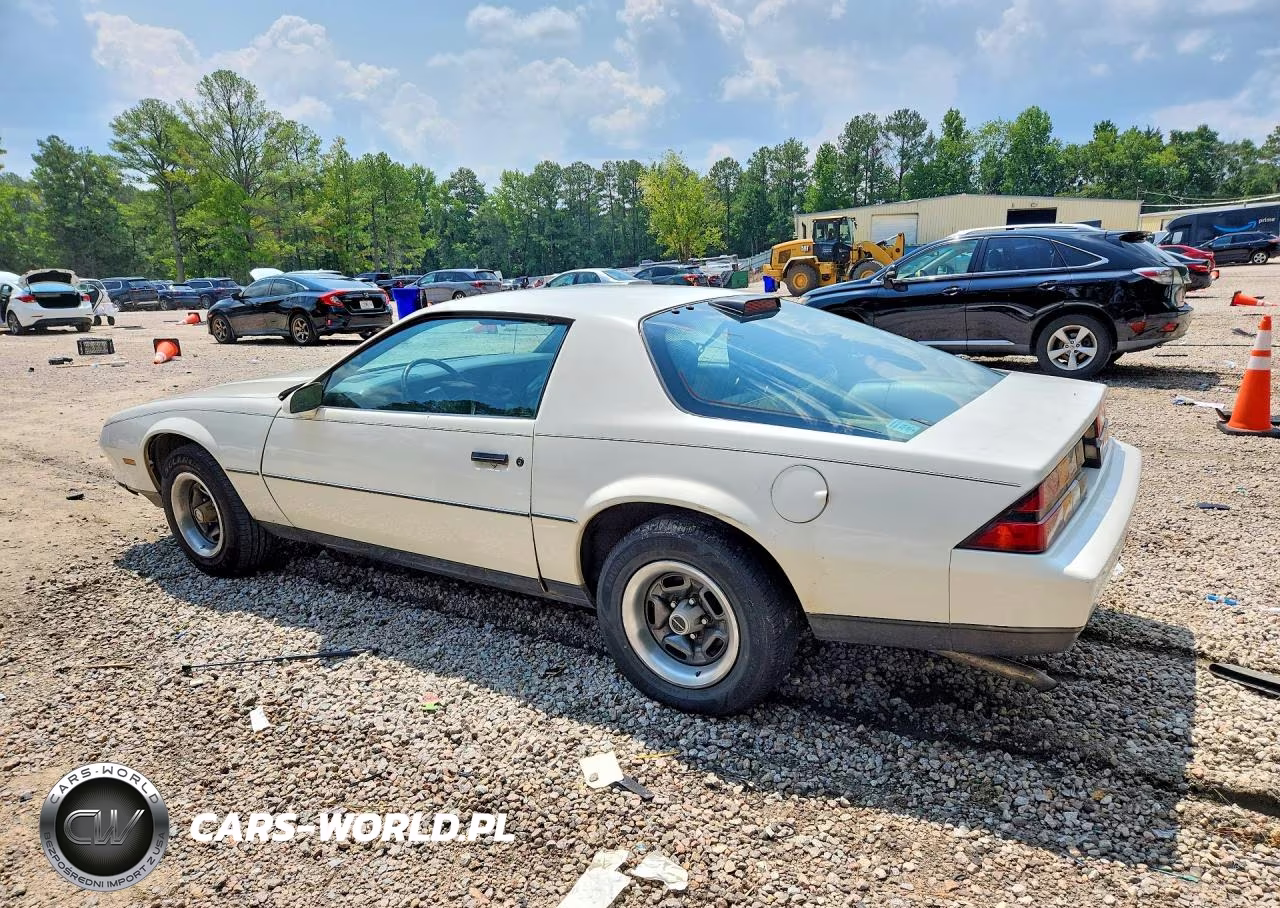 1987 Chevrolet Camaro VIN:1G1FP21S5HN163140 - 2