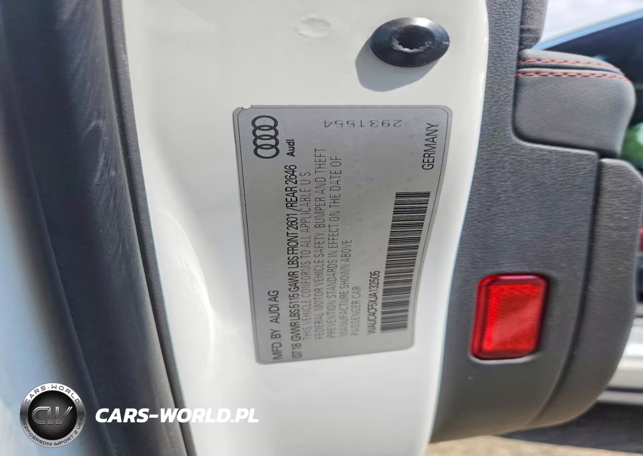 2018 Audi S5 Prestige VIN:WAUC4CF5XJA132505 - 12