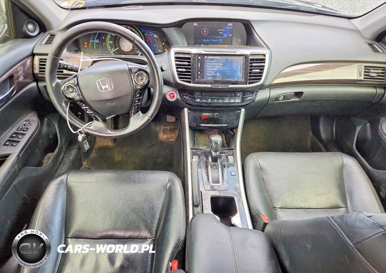 2017 Honda Accord Touring Hybrid VIN:JHMCR6F72HC017370 - 8