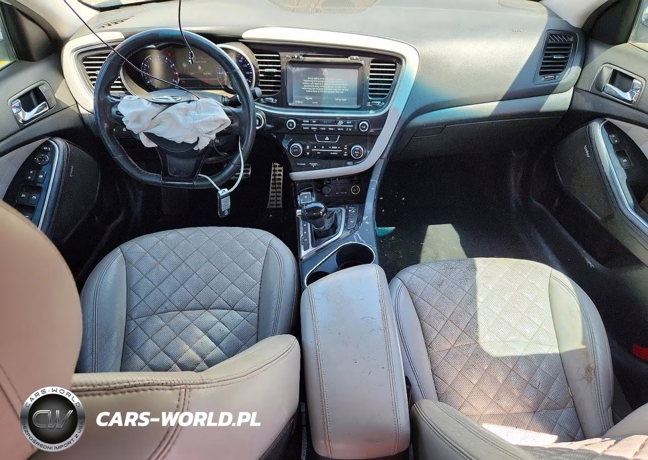 2014 Kia Optima Sx VIN:5XXGR4A67EG283727 - 8
