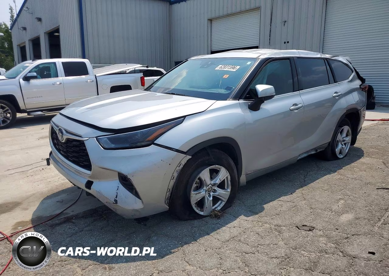 2022 Toyota Highlander Hybrid Le – zdjęcie 1 z 12