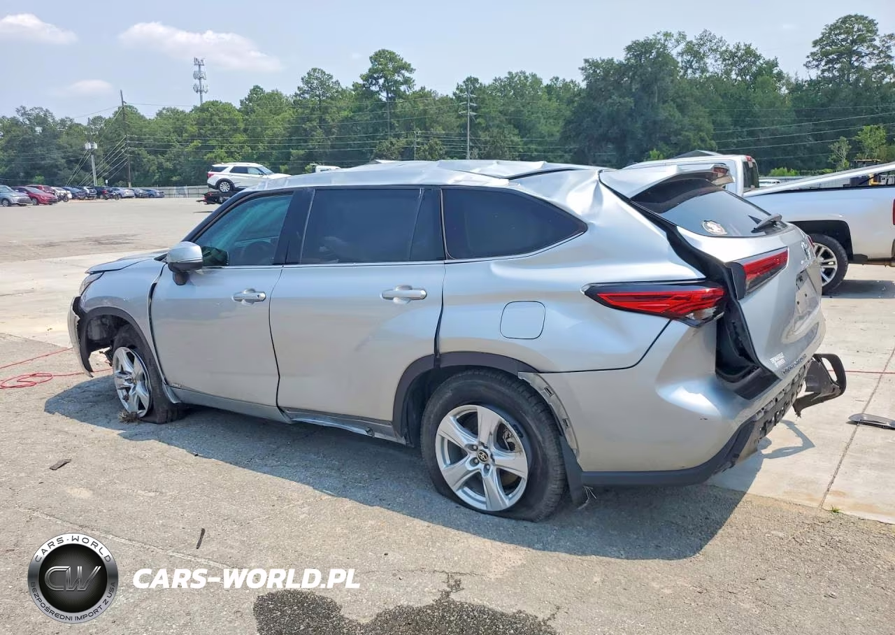 2022 Toyota Highlander Hybrid Le VIN:5TDBBRCH0NS547024 - 2