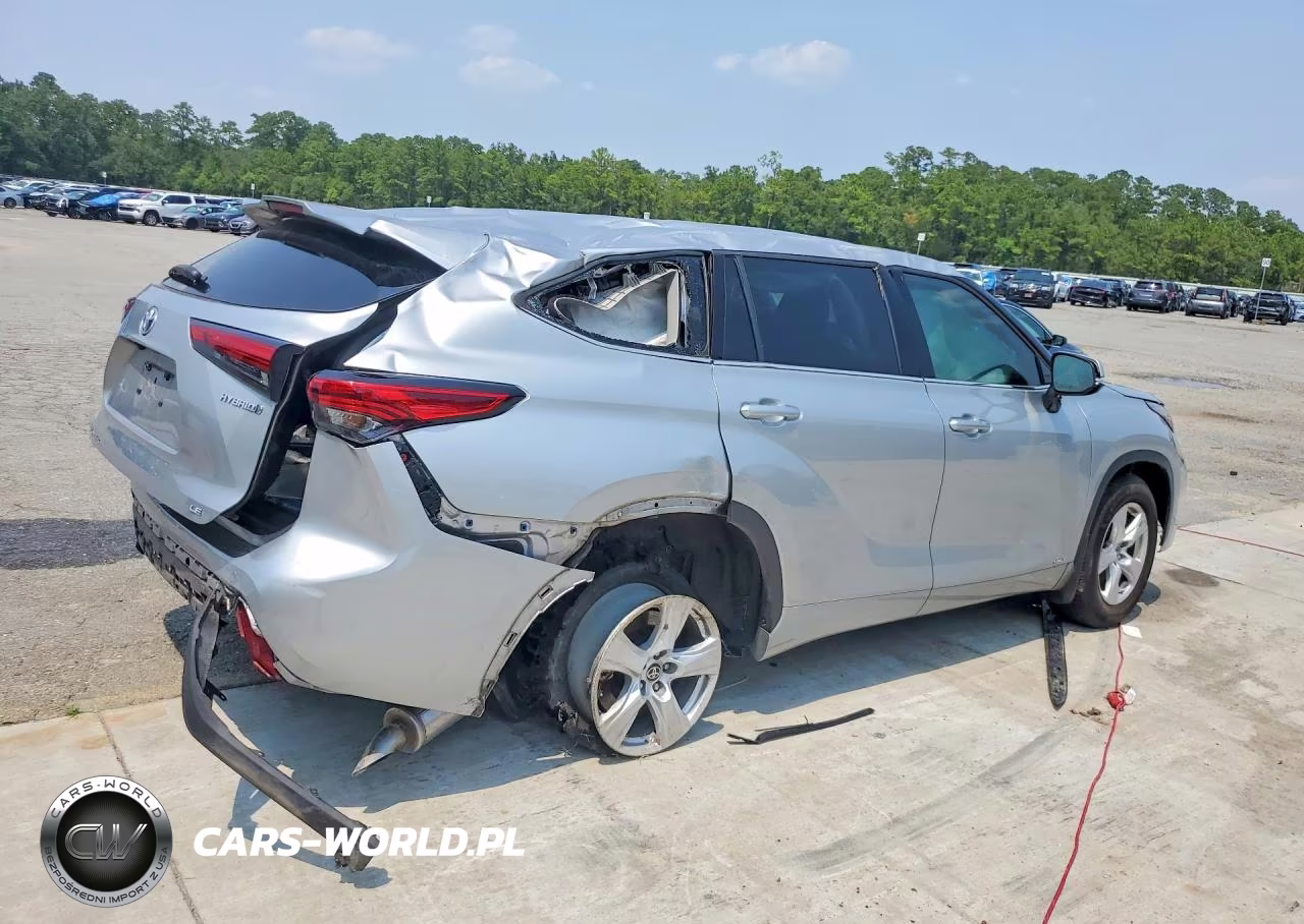 2022 Toyota Highlander Hybrid Le VIN:5TDBBRCH0NS547024 - 3