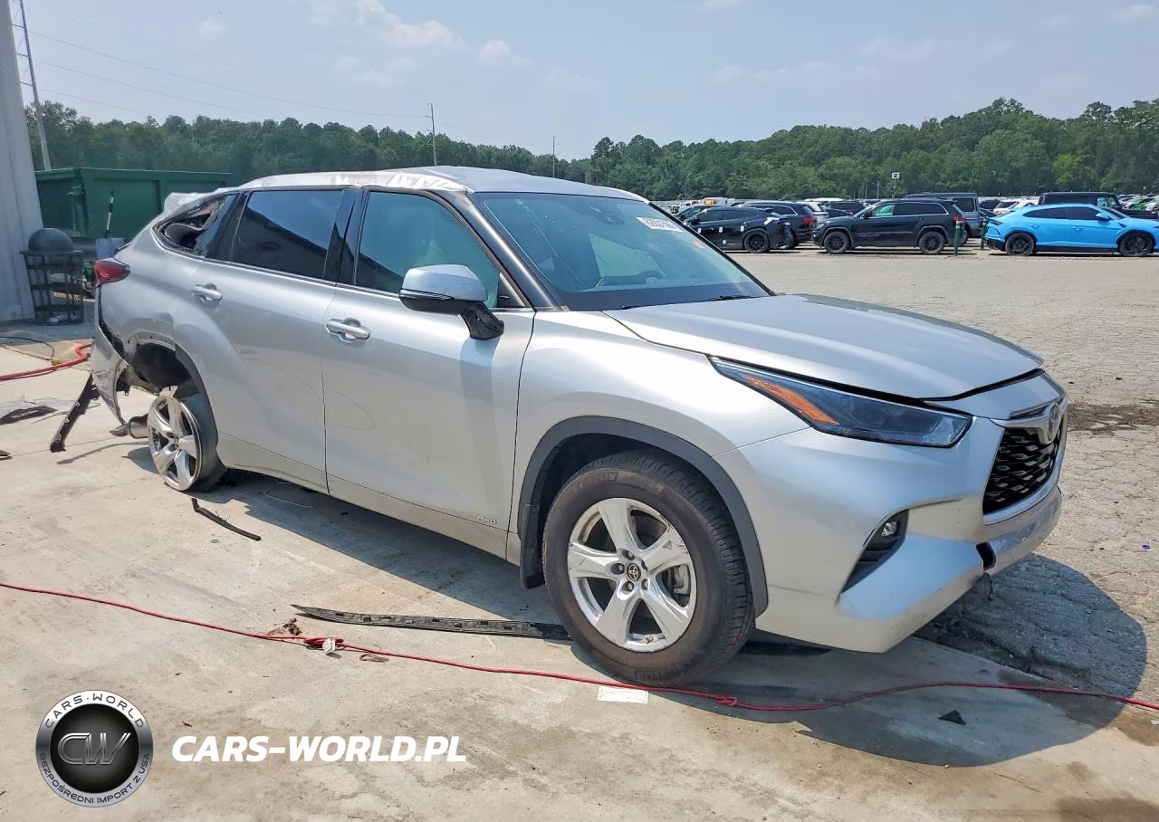 2022 Toyota Highlander Hybrid Le VIN:5TDBBRCH0NS547024 - 4