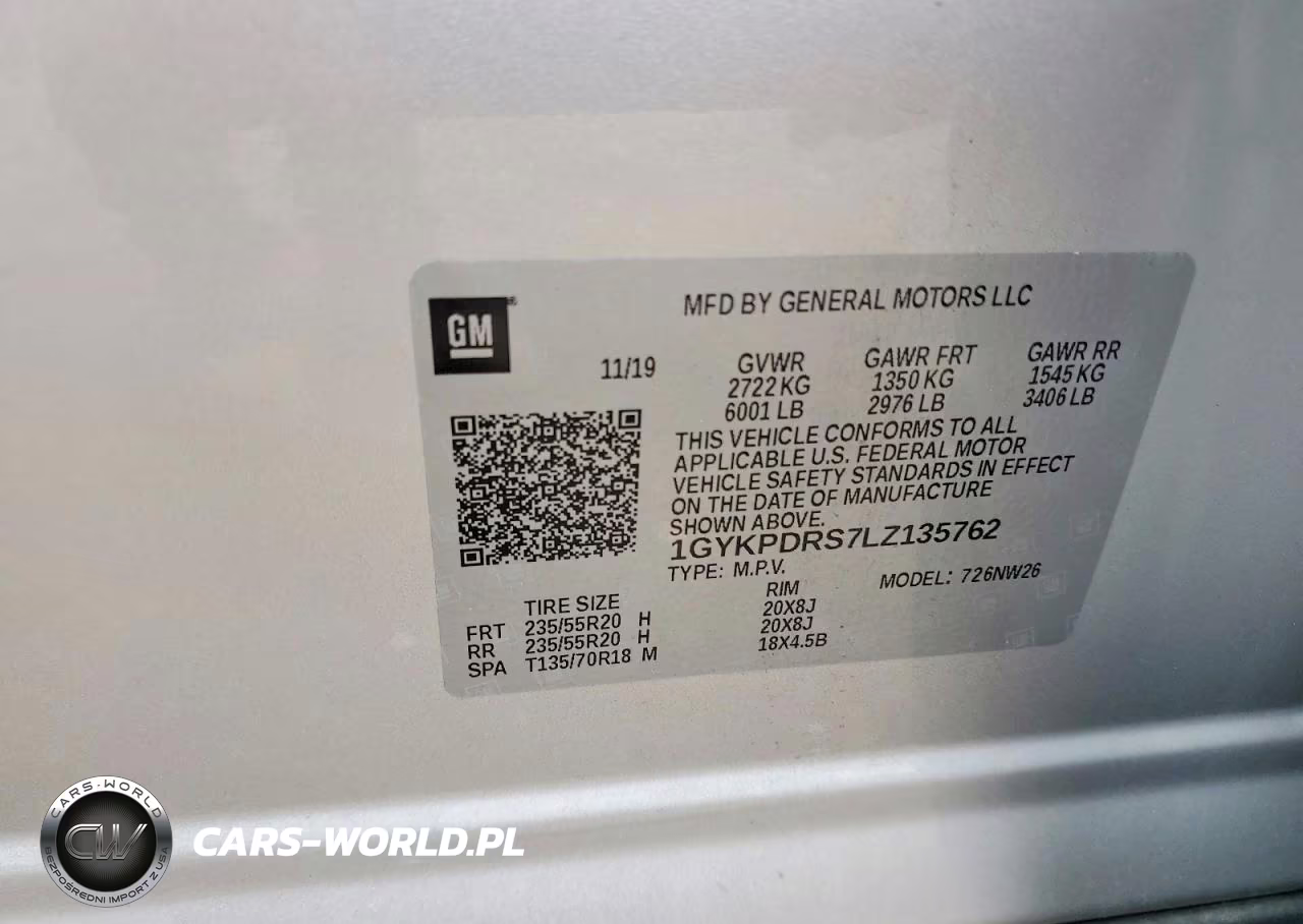 2020 Cadillac Xt6 Premium Luxury VIN:1GYKPDRS7LZ135762 - 13