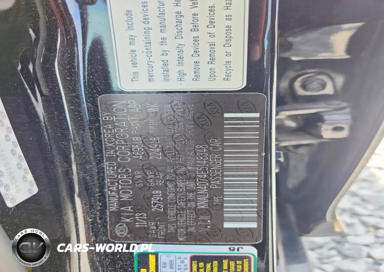 2014 Kia Cadenza Premium VIN:KNALN4D74E5148348 - 12