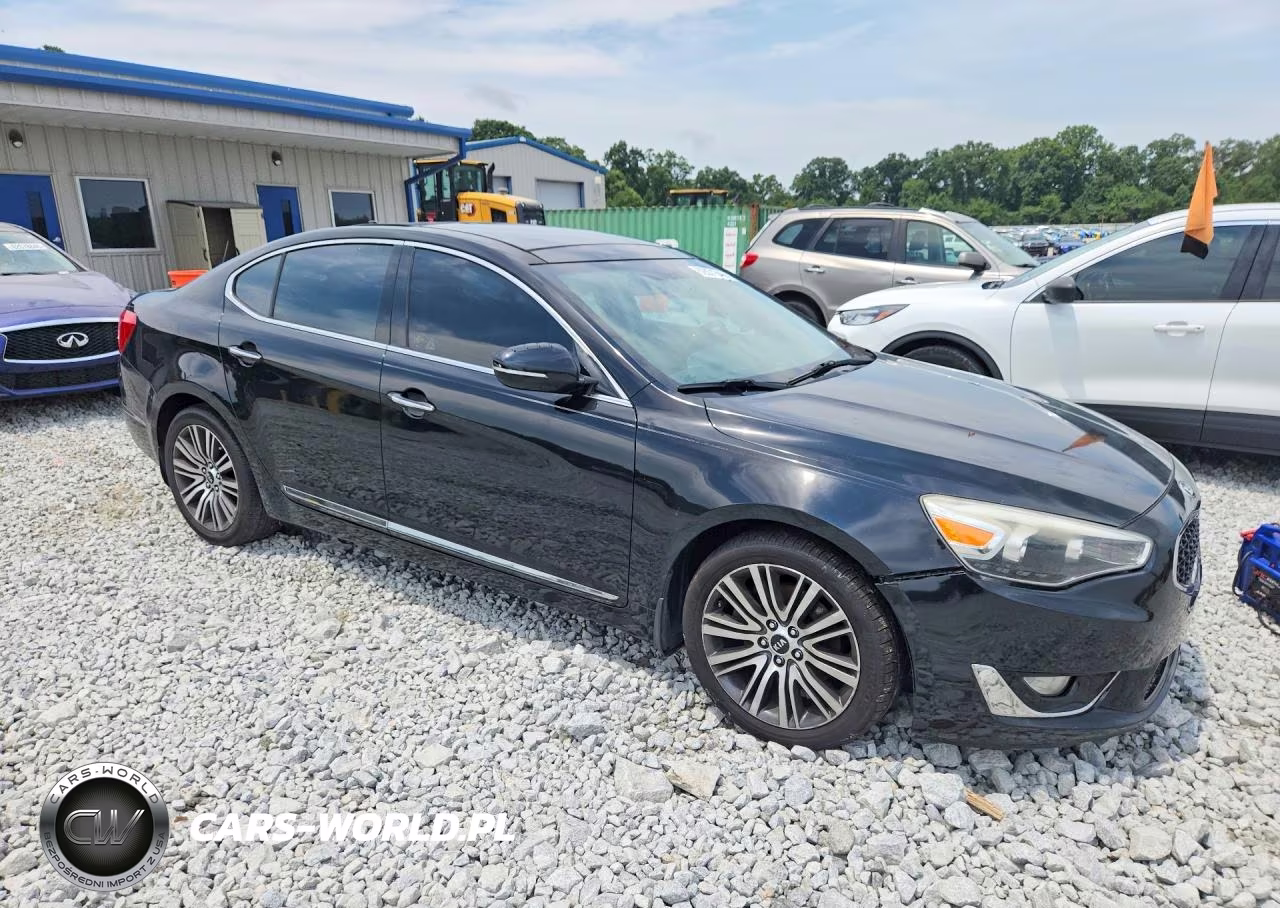 2014 Kia Cadenza Premium VIN:KNALN4D74E5148348 - 4