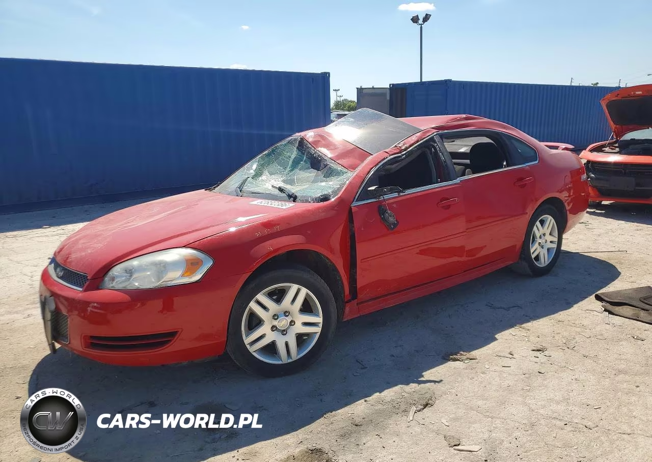 2013 Chevrolet Impala Lt VIN:2G1WG5E3XD1208816 - 1