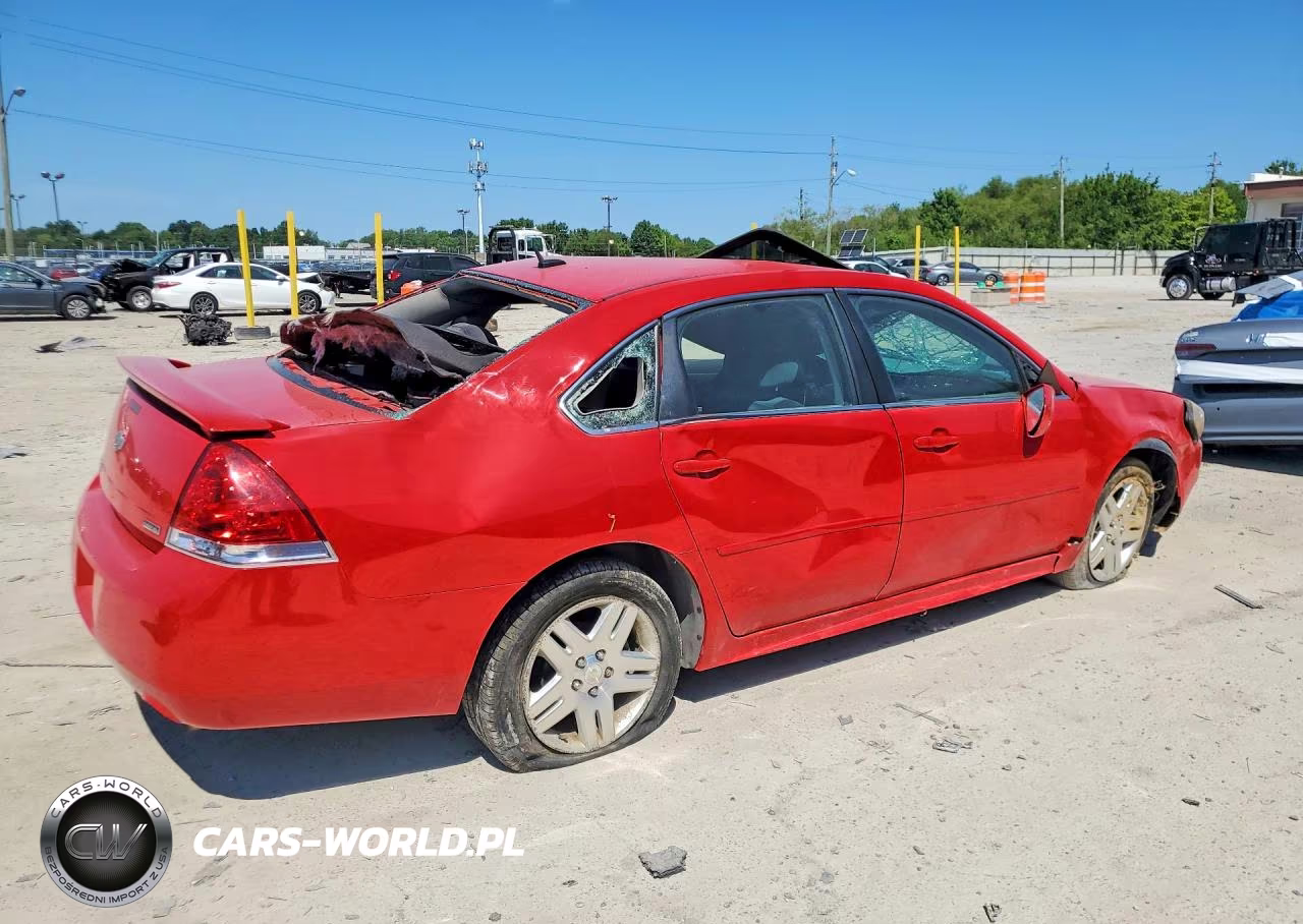 2013 Chevrolet Impala Lt VIN:2G1WG5E3XD1208816 - 3