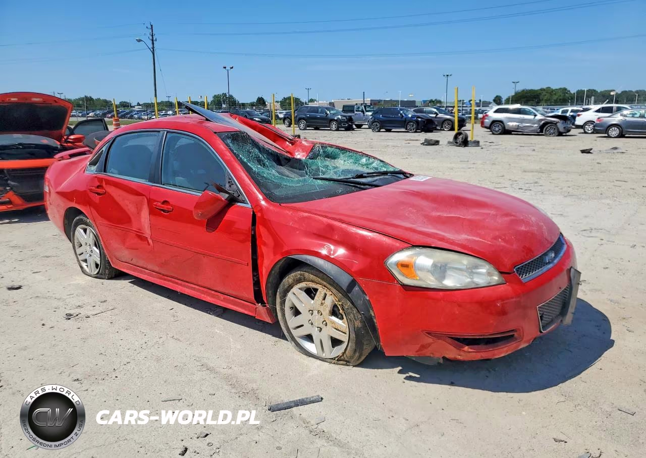 2013 Chevrolet Impala Lt VIN:2G1WG5E3XD1208816 - 4