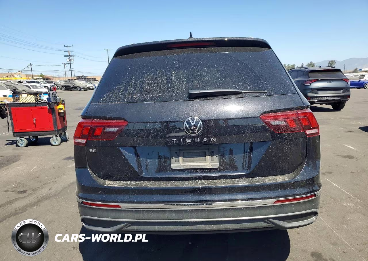 2022 Volkswagen Tiguan Se VIN:3VV3B7AX9NM161481 - 6
