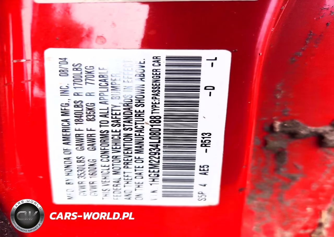 2004 Honda Civic Ex VIN:1HGEM22934L080188 - 12