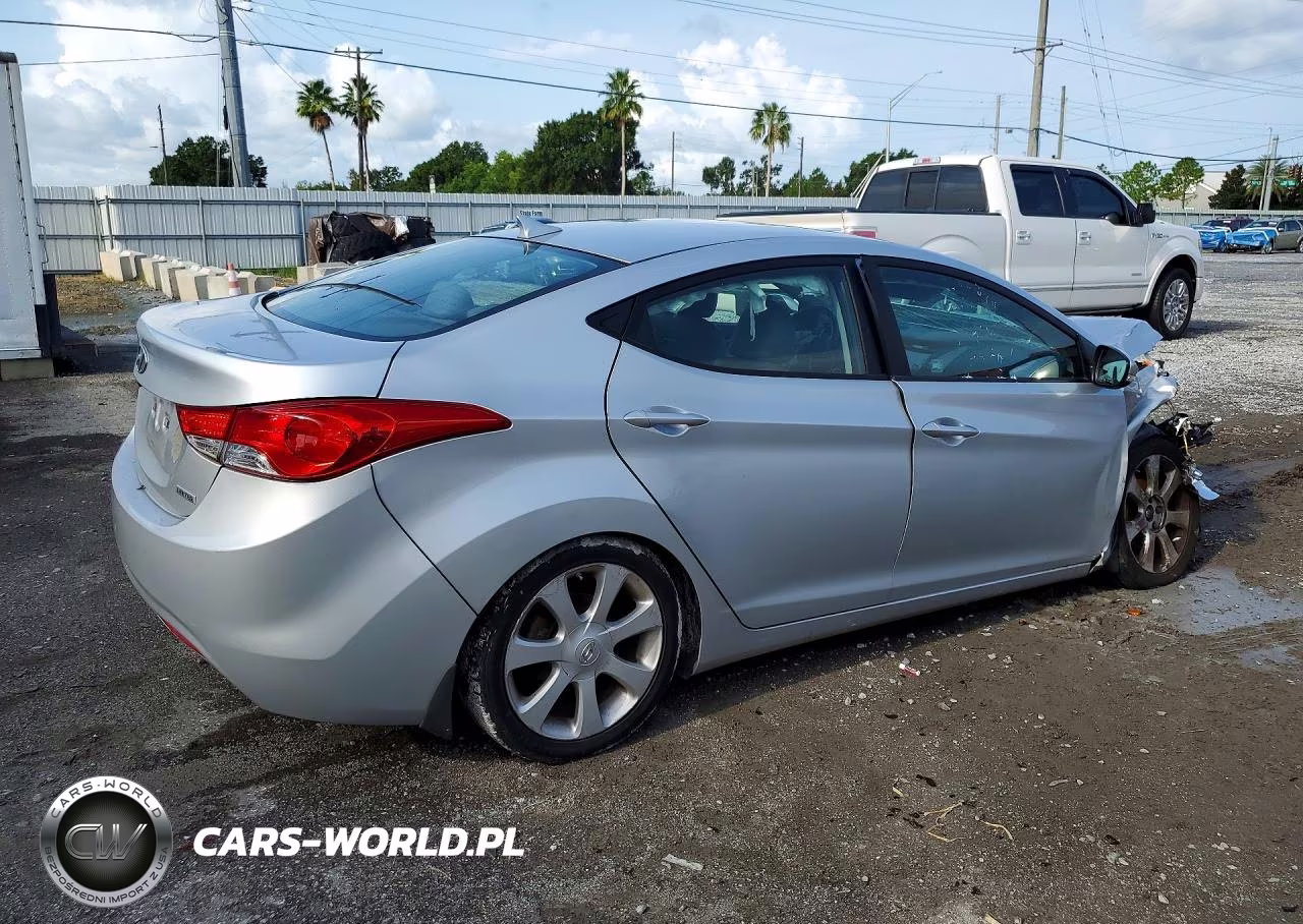 2013 Hyundai Elantra Limited VIN:5NPDH4AE6DH195316 - 3