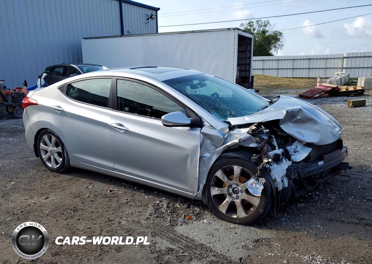 2013 Hyundai Elantra Limited VIN:5NPDH4AE6DH195316 - 4