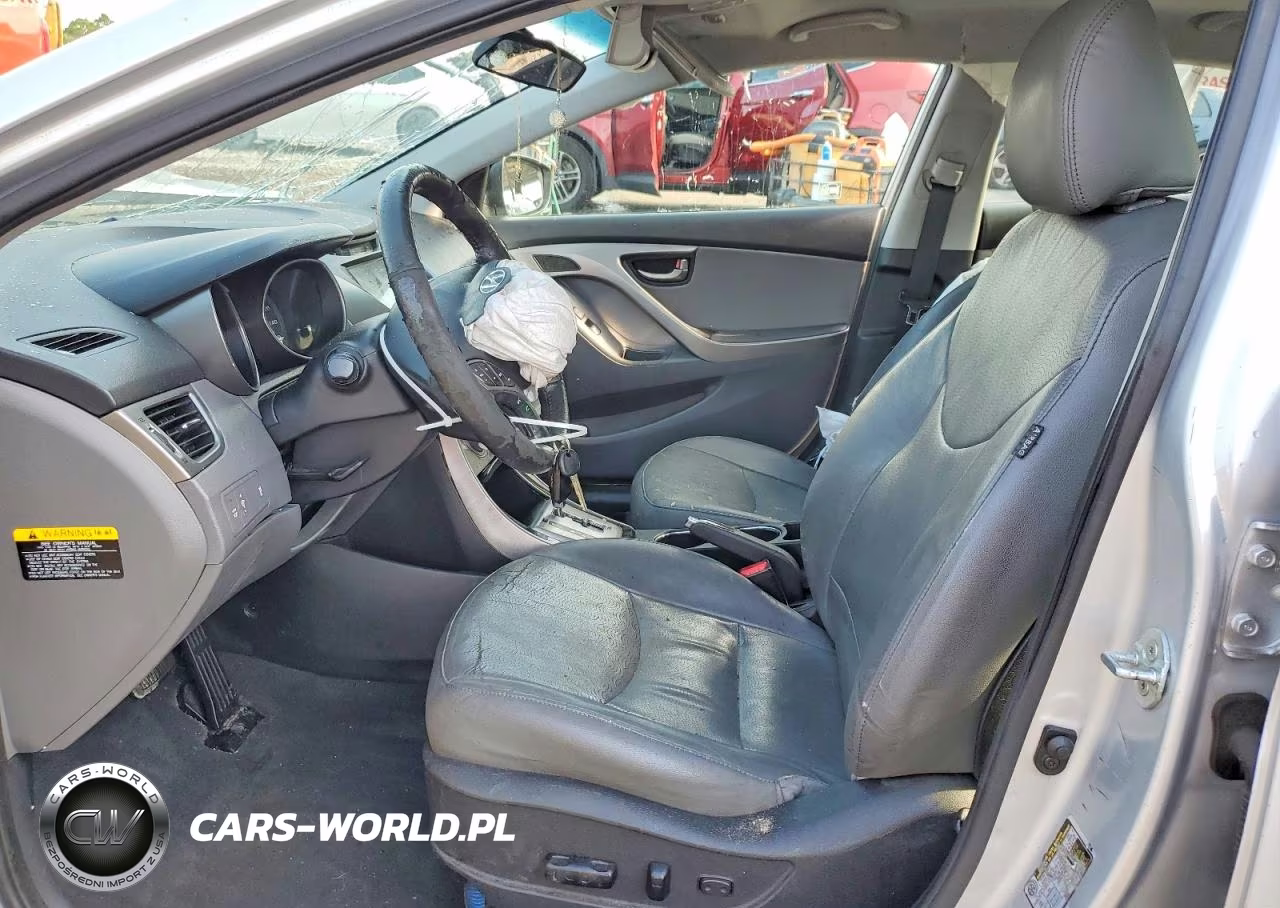 2013 Hyundai Elantra Limited VIN:5NPDH4AE6DH195316 - 7