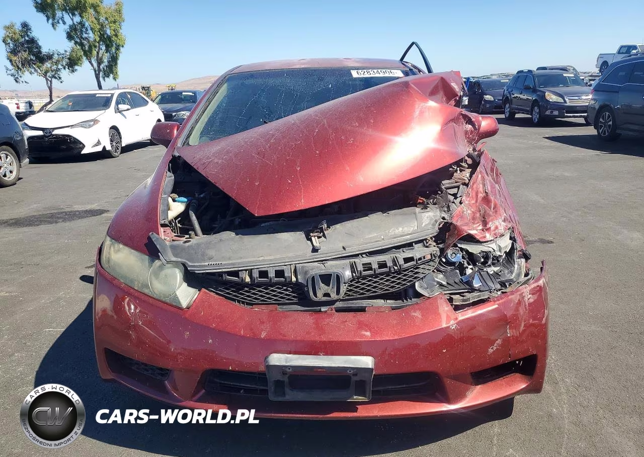 2011 Honda Civic Lx VIN:2HGFA1F58BH511049 - 5