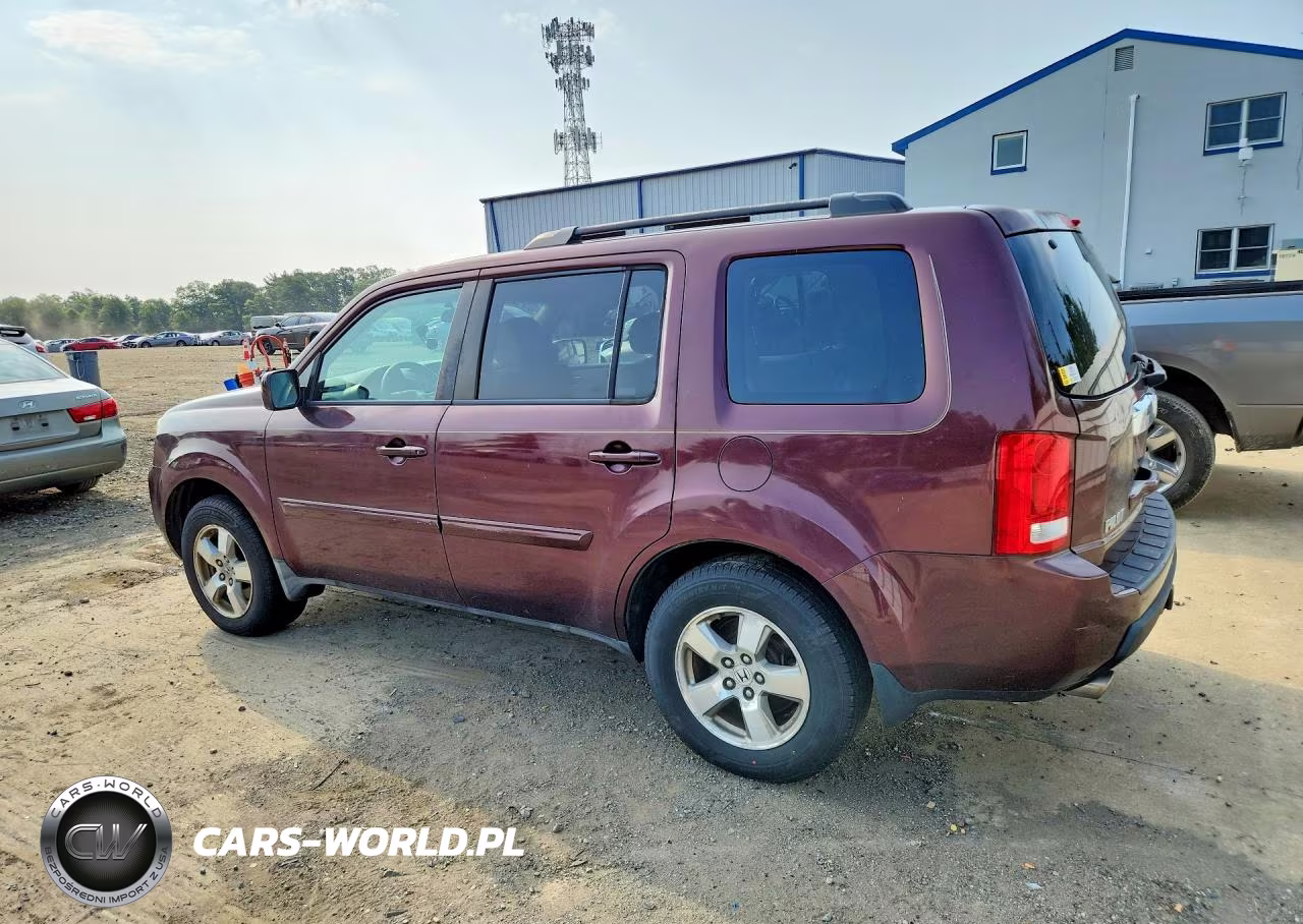 2009 Honda Pilot Ex VIN:5FNYF48459B010912 - 2