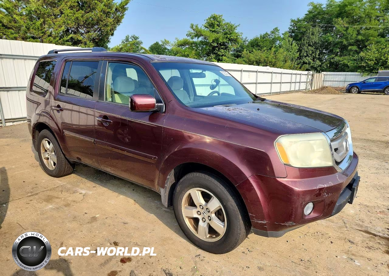 2009 Honda Pilot Ex VIN:5FNYF48459B010912 - 4