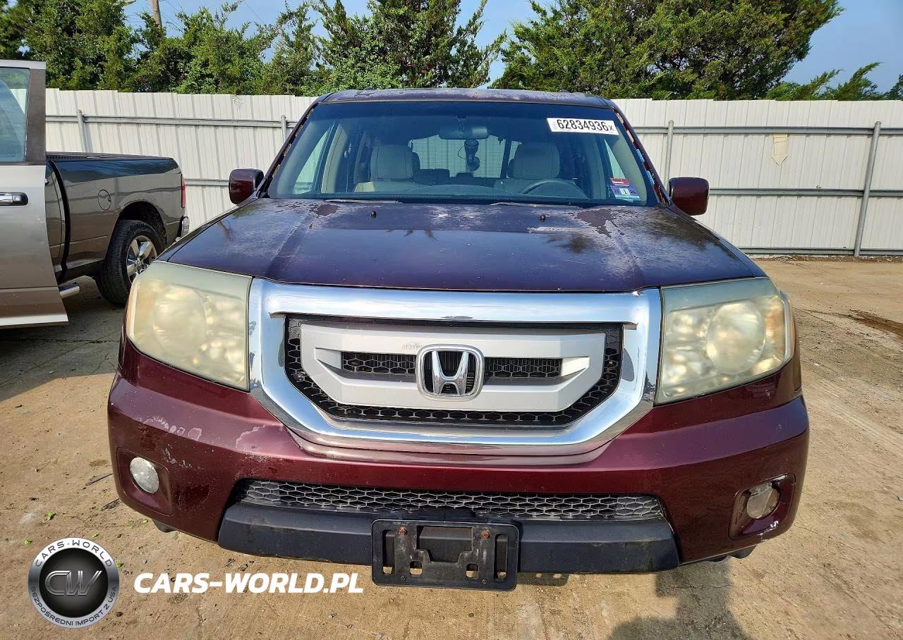 2009 Honda Pilot Ex VIN:5FNYF48459B010912 - 5