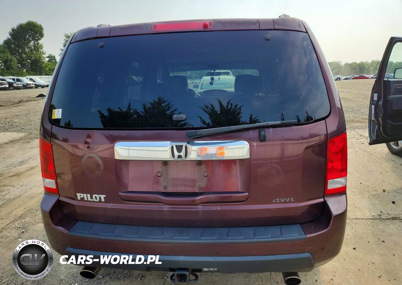 2009 Honda Pilot Ex VIN:5FNYF48459B010912 - 6