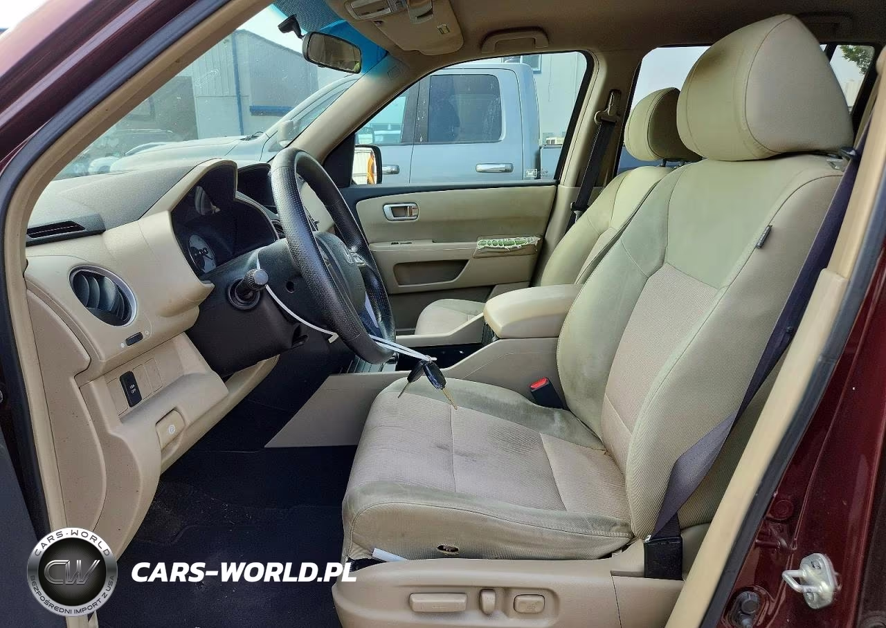 2009 Honda Pilot Ex VIN:5FNYF48459B010912 - 7