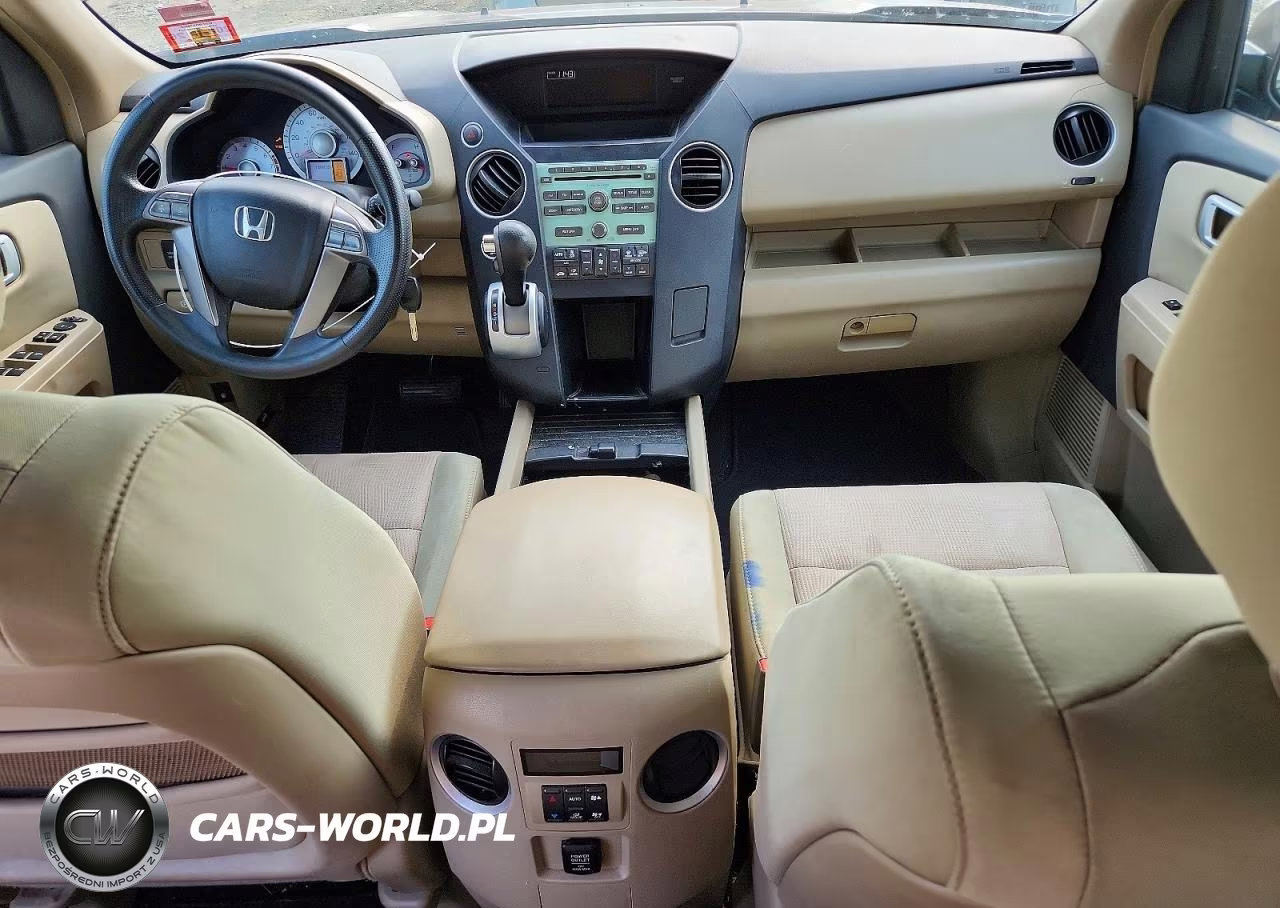 2009 Honda Pilot Ex VIN:5FNYF48459B010912 - 8