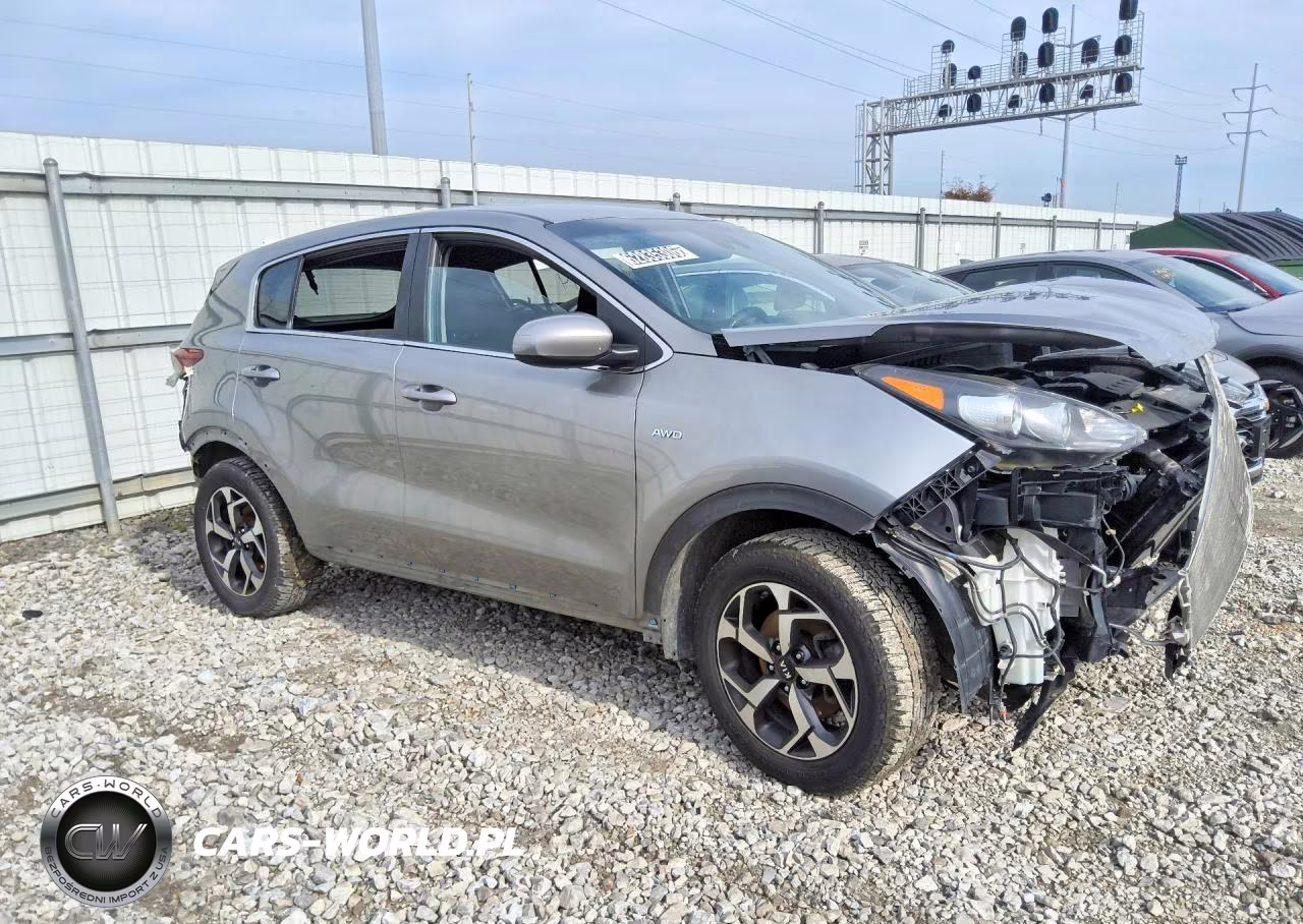 2021 Kia Sportage Lx VIN:KNDPMCAC9M7943935 - 4