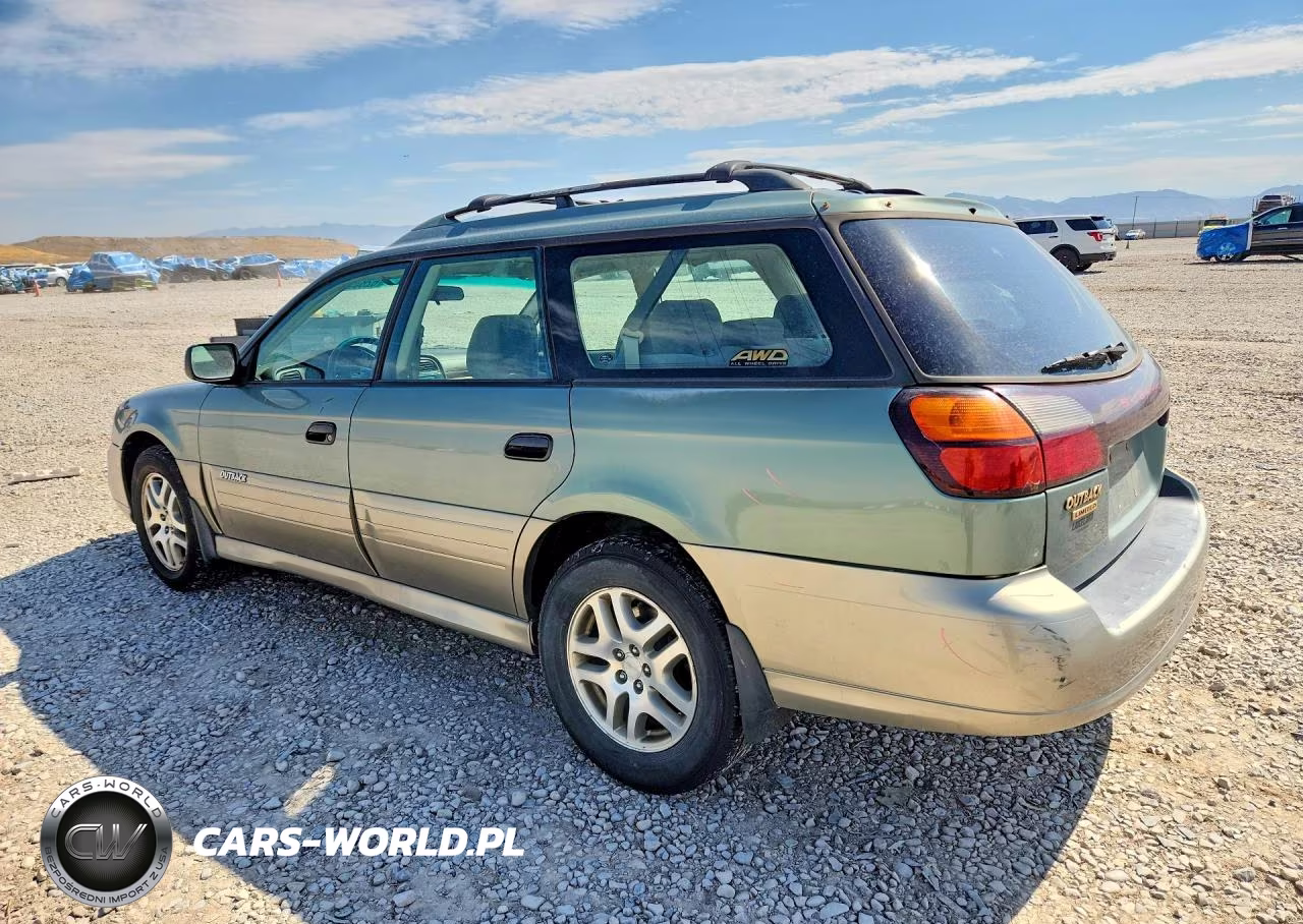 2004 Subaru Legacy Outback Awp VIN:4S3BH675846609605 - 2