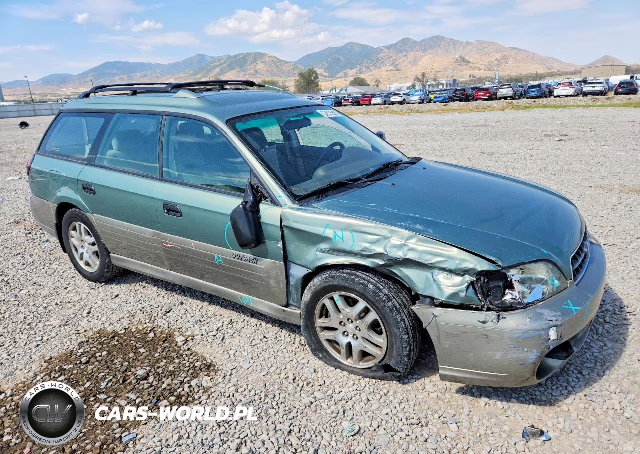 2004 Subaru Legacy Outback Awp VIN:4S3BH675846609605 - 4